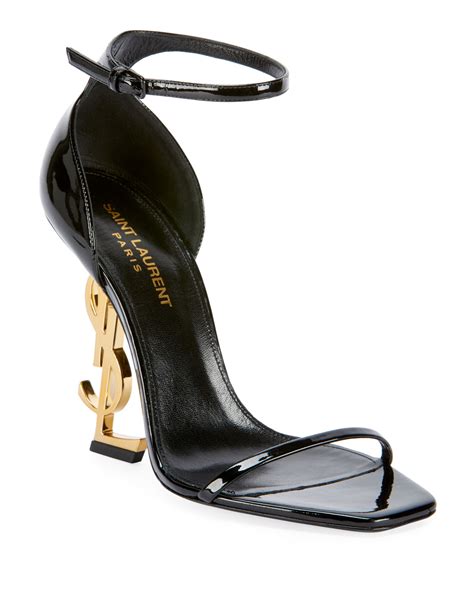 sandales opyum yves saint laurent|saint laurent opyum leather sandals.